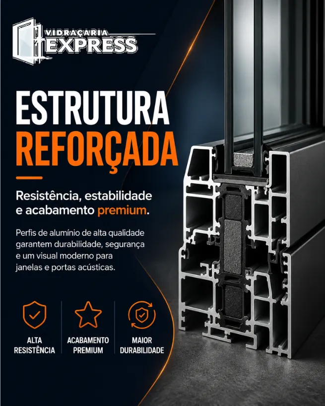Vidro Acústico em Nova Odessa - vidro para quarto e escritório